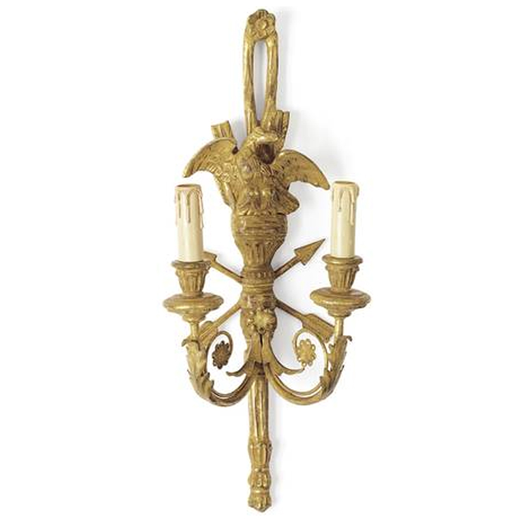 Фото Бра, светильник настенный - стиль Английская классика - Металлический - Купить в Интернет-магазине