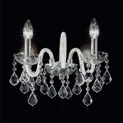 Фото Бра, светильник настенный - стиль Английская классика - Хрустальный - Купить в Интернет-магазине