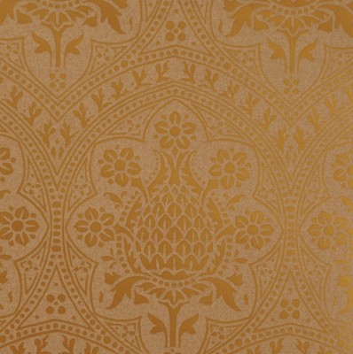 Фото Обои с рисунком - Дамаск - стиль Английская классика - Коричневые - Купить в Интернет-магазине