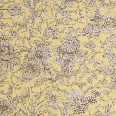 Фото Обои с рисунком - Растение - стиль Английская классика - Желтые - Купить в Интернет-магазине