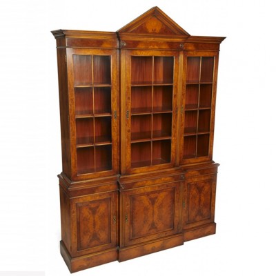 Фото Шкаф книжный/библиотека - стиль Английская классика - Для кабинета - Купить в Интернет-магазине