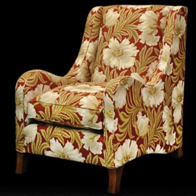 Фото Кресло обитое - стиль Английский современный - Для гостиной - удобное кресло производства США - Artistic Upholstery - Modern Draycott - Купить в Интернет-магазине