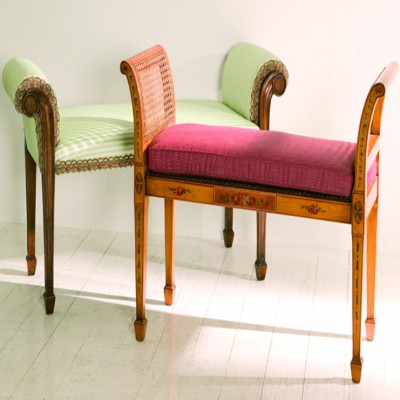 Фото Пуф, банкетка - стиль Английская классика - Для гостиной - Купить в Интернет-магазине