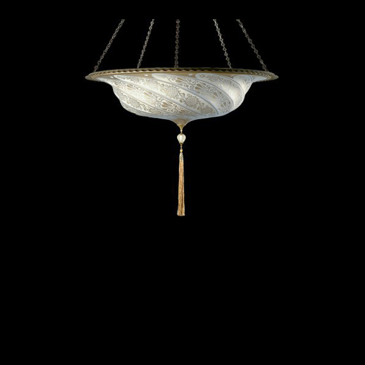 Фото Светильник потолочный - стиль Фантазийные - Стеклянный - Купить в Интернет-магазине