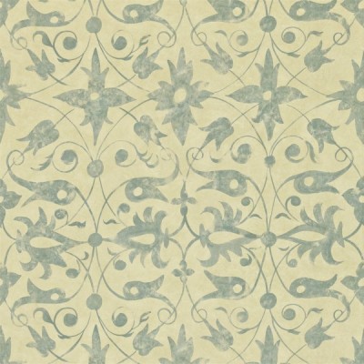 Фото Обои с рисунком - Завиток - стиль Английская классика - Бежевые - Купить в Интернет-магазине