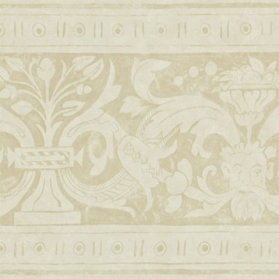 Фото Обои с рисунком - Орнамент - стиль Английская классика - Светло-серые - Купить в Интернет-магазине