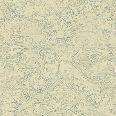 Фото Обои с рисунком - Дамаск - стиль Английская классика - Кремовые - Купить в Интернет-магазине