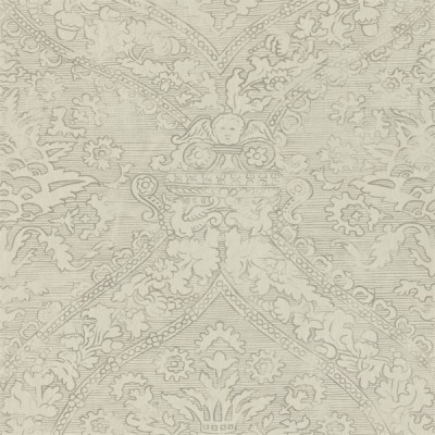 Фото Обои с рисунком - Дамаск - стиль Английская классика - Серые - Купить в Интернет-магазине