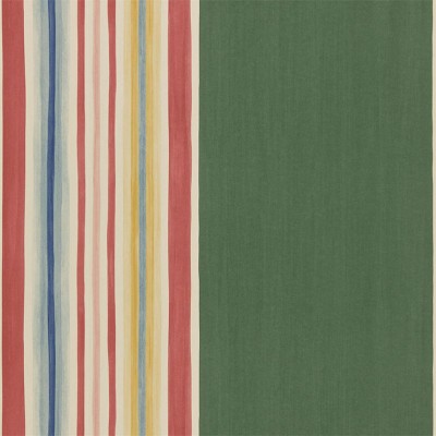 Фото Обои с рисунком - Полоски - стиль Английская классика - Зеленые - Купить в Интернет-магазине