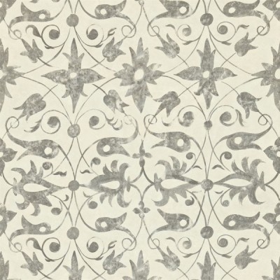 Фото Обои с рисунком - Завиток - стиль Английская классика - Белые - Купить в Интернет-магазине