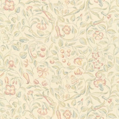 Фото Ткань портьерная с рисунком - Цветы - стиль Английский - Купить в Интернет-магазине