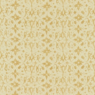 Фото Ткань портьерная с рисунком - Орнамент - стиль Английский - Бежевый - Купить в Интернет-магазине