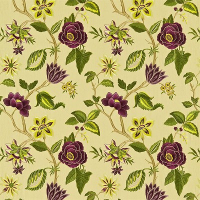 Фото Ткань портьерная с рисунком - Цветы - стиль Английский - Купить в Интернет-магазине