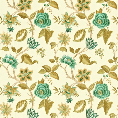 Фото Ткань портьерная с рисунком - Цветы - стиль Английский - Купить в Интернет-магазине