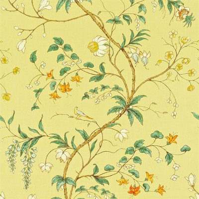 Фото Ткань портьерная с рисунком - Цветы - стиль Английский - Купить в Интернет-магазине