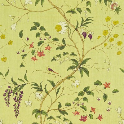 Фото Ткань портьерная с рисунком - Цветы - стиль Английский - Купить в Интернет-магазине