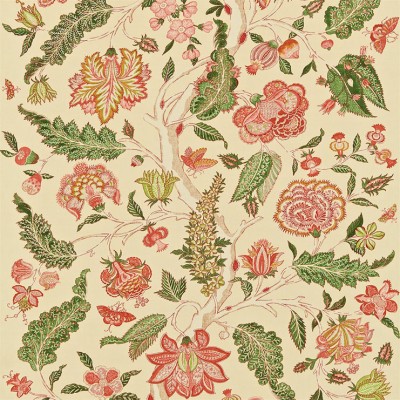 Фото Ткань портьерная с рисунком - Цветы - стиль Английский - Купить в Интернет-магазине