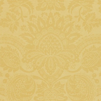 Фото Обои с рисунком - Дамаск - стиль Английская классика - Желтые - Купить в Интернет-магазине