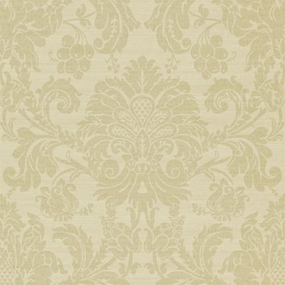 Фото Обои с рисунком - Дамаск - стиль Английская классика - Бежевые - Купить в Интернет-магазине