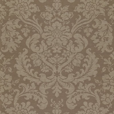 Фото Обои с рисунком - Дамаск - стиль Английская классика - Коричневые - Купить в Интернет-магазине