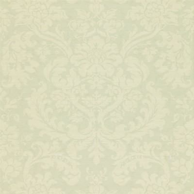 Фото Обои с рисунком - Дамаск - стиль Английская классика - Бирюзовые - Купить в Интернет-магазине