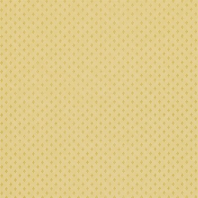 Фото Обои с рисунком - Мелкий принт - стиль Английская классика - Желтые - Купить в Интернет-магазине
