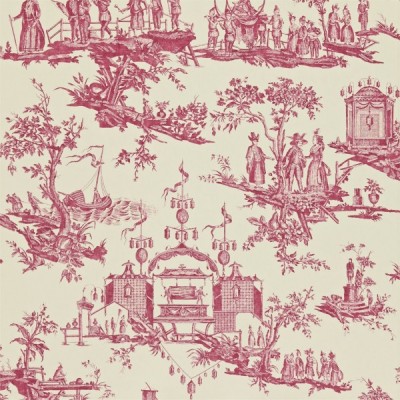 Фото Обои с рисунком - Туаль - стиль Английская классика - Кремовые - Купить в Интернет-магазине