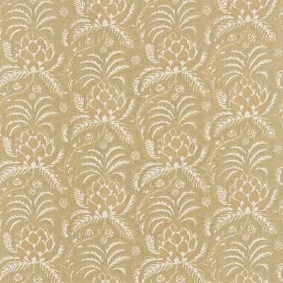 Фото Ткань портьерная с рисунком - Дамаск - стиль Английский - Бежевый - Купить в Интернет-магазине
