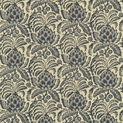 Фото Ткань портьерная с рисунком - Дамаск - стиль Английский - Бежевый - Купить в Интернет-магазине