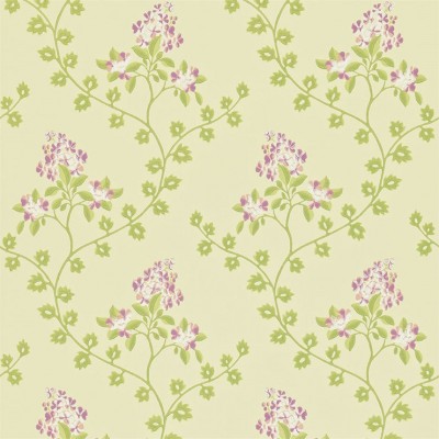 Фото Обои с рисунком - Цветы - стиль Английская классика - Зеленые - Купить в Интернет-магазине