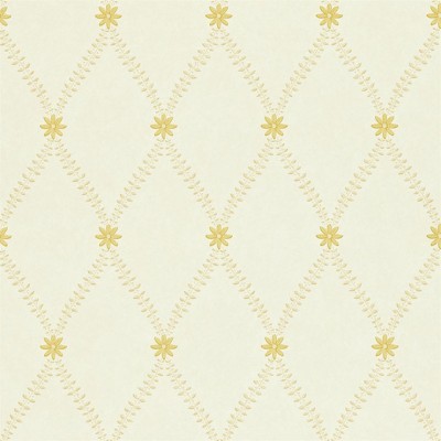 Фото Обои с рисунком - Орнамент - стиль Английская классика - Кремовые - Купить в Интернет-магазине