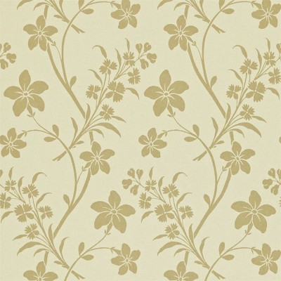 Фото Обои с рисунком - Цветы - стиль Английская классика - Кремовые - Купить в Интернет-магазине