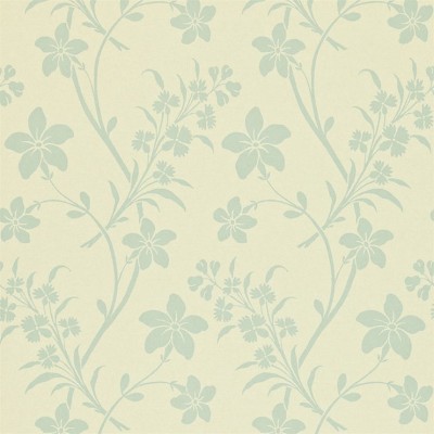 Фото Обои с рисунком - Цветы - стиль Английская классика - Кремовые - Купить в Интернет-магазине