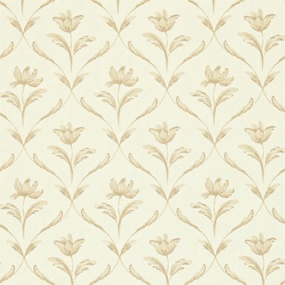 Фото Обои с рисунком - Орнамент - стиль Английская классика - Белые - Купить в Интернет-магазине