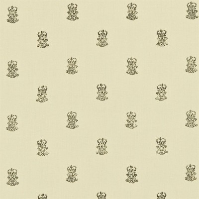 Фото Ткань портьерная с рисунком - Орнамент - стиль Английский - Кремовый - Купить в Интернет-магазине