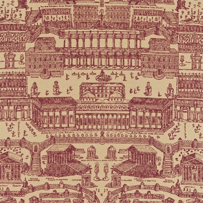 Фото Ткань портьерная с рисунком - Крупный декор - стиль Английский - Бежевый - Купить в Интернет-магазине