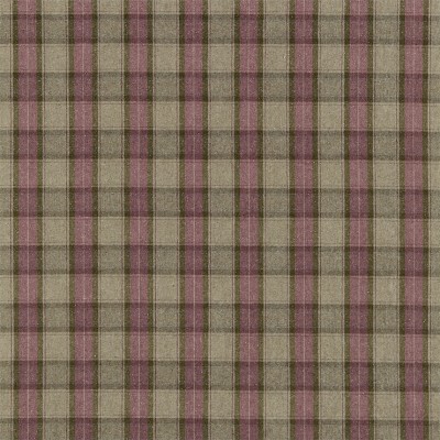 Фото Ткань портьерная с рисунком - Клетка - стиль Английский - Фиолетовая - Купить в Интернет-магазине