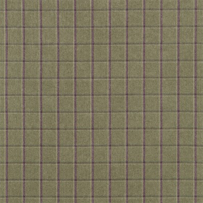Фото Ткань портьерная с рисунком - Клетка - стиль Английский - Зеленая - Купить в Интернет-магазине