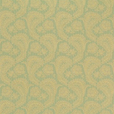 Фото Ткань портьерная с рисунком - Дамаск - стиль Английский - Бирюзовый - Купить в Интернет-магазине