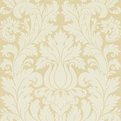 Фото Обои с рисунком - Дамаск - стиль Английская классика - Бежевые - Купить в Интернет-магазине