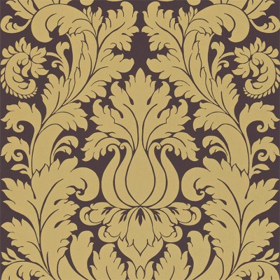 Фото Обои с рисунком - Дамаск - стиль Английская классика - Фиолетовые - Купить в Интернет-магазине