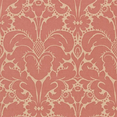 Фото Обои с рисунком - Дамаск - стиль Английская классика - Розовые - Купить в Интернет-магазине
