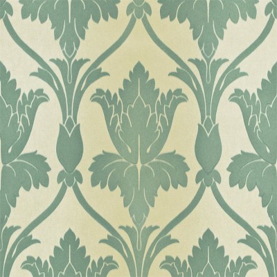Фото Обои с рисунком - Дамаск - стиль Английская классика - Кремовые - Купить в Интернет-магазине