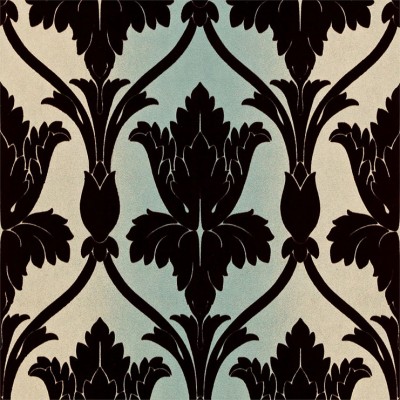 Фото Обои с рисунком - Дамаск - стиль Английская классика - Кремовые - Купить в Интернет-магазине