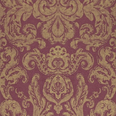 Фото Обои с рисунком - Дамаск - стиль Английская классика - Фиолетовые - Купить в Интернет-магазине