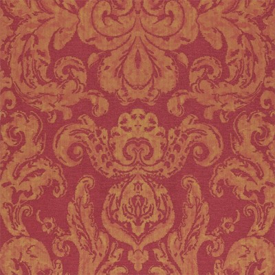Фото Обои с рисунком - Дамаск - стиль Английская классика - Малиновые - Купить в Интернет-магазине