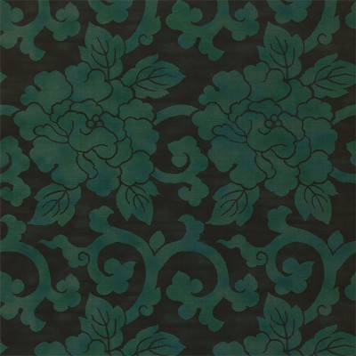 Фото Обои с рисунком - Крупный декор - стиль Английская классика - Черные - Купить в Интернет-магазине