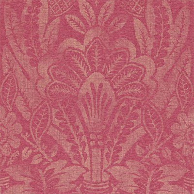 Фото Обои с рисунком - Дамаск - стиль Английская классика - Малиновые - Купить в Интернет-магазине