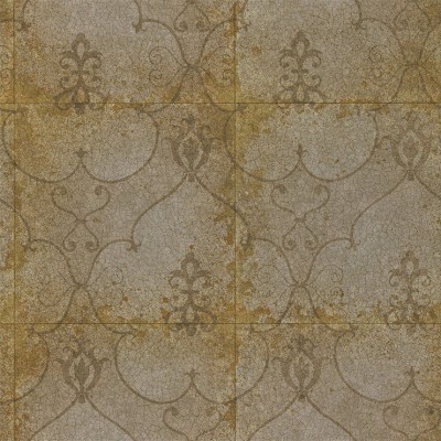 Фото Обои с рисунком - Орнамент - стиль Английская классика - Коричневые - Купить в Интернет-магазине