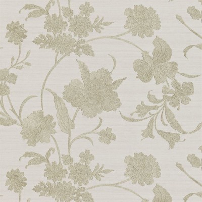 Фото Обои с рисунком - Цветы - стиль Английская классика - Светло-серые - Купить в Интернет-магазине